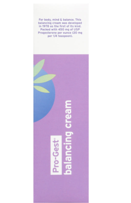 Pro-Gest Balancing Cream - With Lavender - 4oz (Emerita)