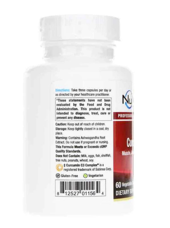 Load image into Gallery viewer, CurcuCalm - 60 Vegetable Capsules (NuMedica)
