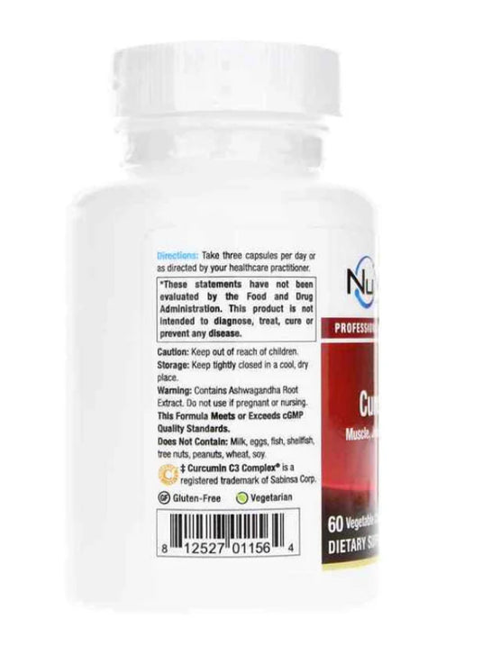 CurcuCalm - 60 Vegetable Capsules (NuMedica)