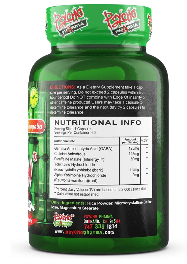 Load image into Gallery viewer, Far Beyond Driven - 60 Vegetable Capsules (Psycho Pharma)

