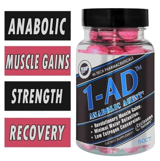 1-AD Anabolic Agent - 60 Tablets (Hi-Tech Pharma)