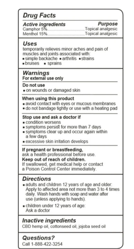 BD CLINIC - Level 5 Deep Rub Pain Relief Oil - 12 FL oz