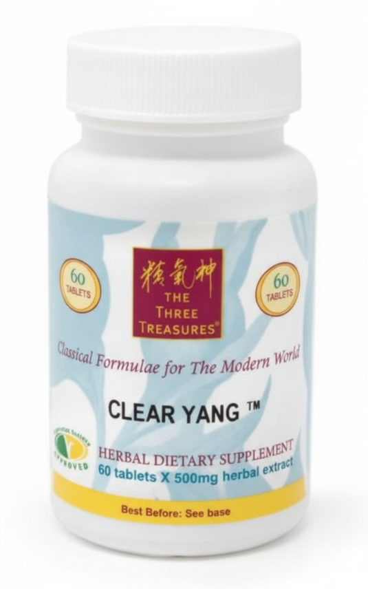 Clear Yang 500 mg - 60 Tabs (The Three Treasures)