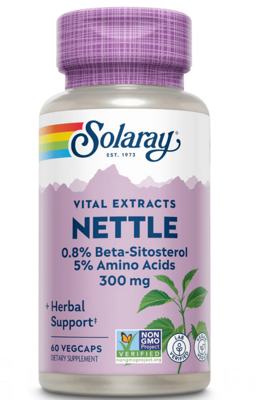 Nettle 300mg - 60 Vegicaps (Solaray)