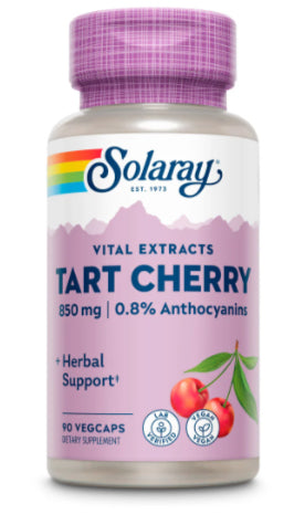 Tart Cherry 850mg - 90 Vegicaps (Solaray)