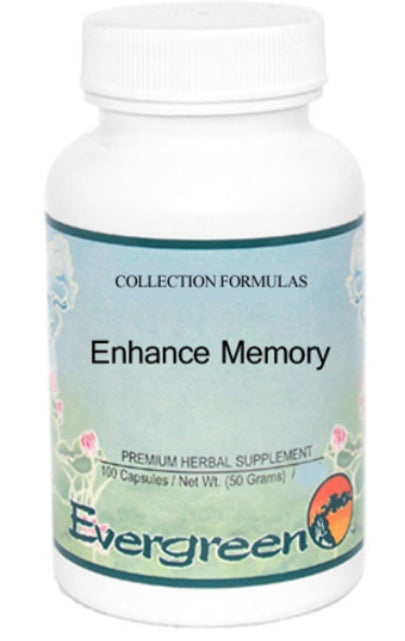 Enhance Memory - 100 Gelatin Caps (Collection Formulas)