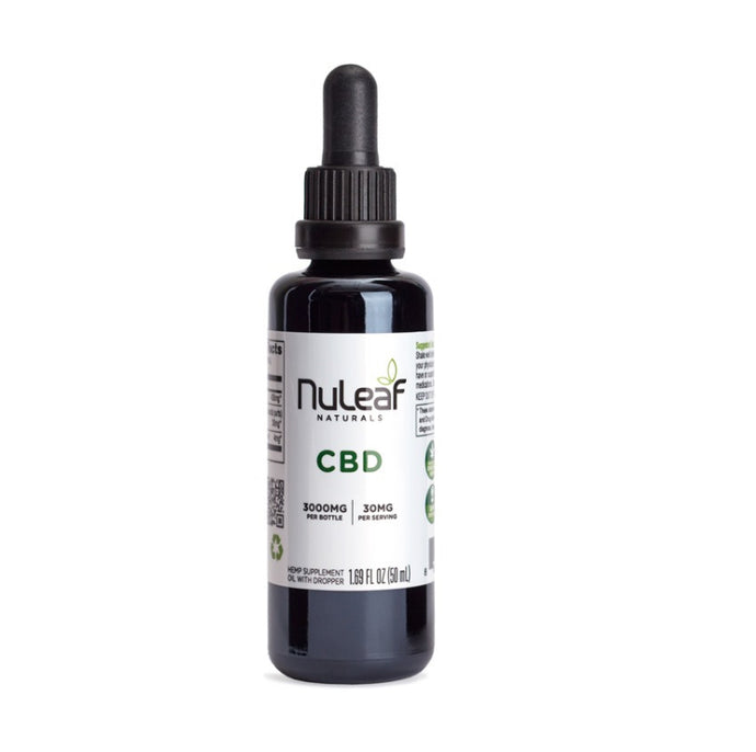 Full Spectrum Oil Tincture 3000mg - 1.69 FL oz (NuLeaf Naturals)
