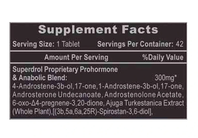 Load image into Gallery viewer, Superdrol- 42 Tablets (Hi-Tech Pharma)
