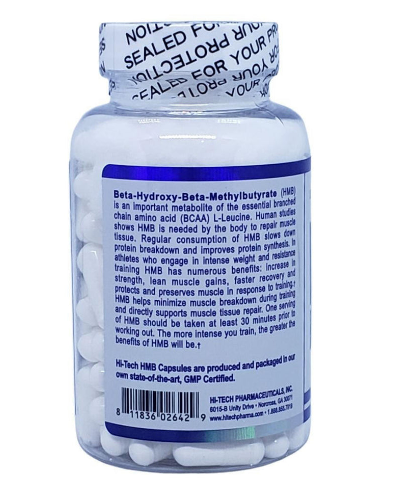Load image into Gallery viewer, HMB 1500 mg - 120 Capsules (Hi-Tech Pharma)
