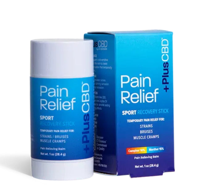Pain Relief Recovery Balm Stick 750mg - 1oz (+Plus)