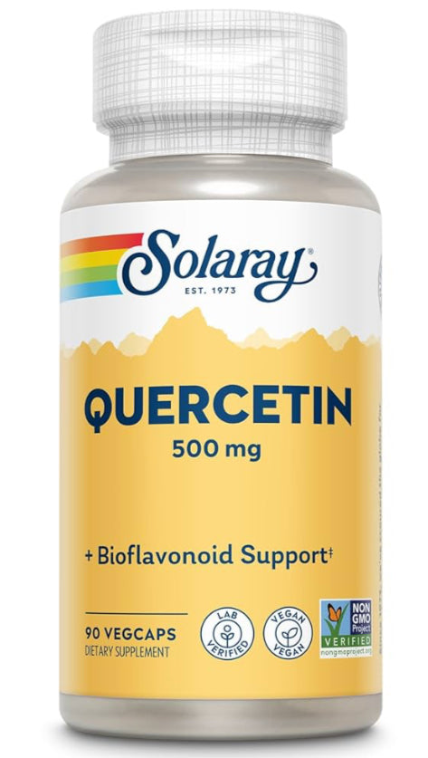 Quercetin 500mg - 90 Vegicaps (Solaray)