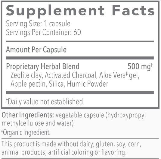 G.I. Detox + Biocidin Label