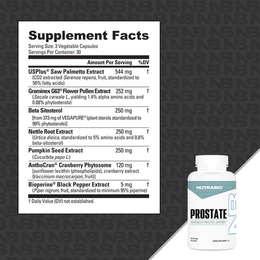 Prostate - 90 Caps (NutraBio)