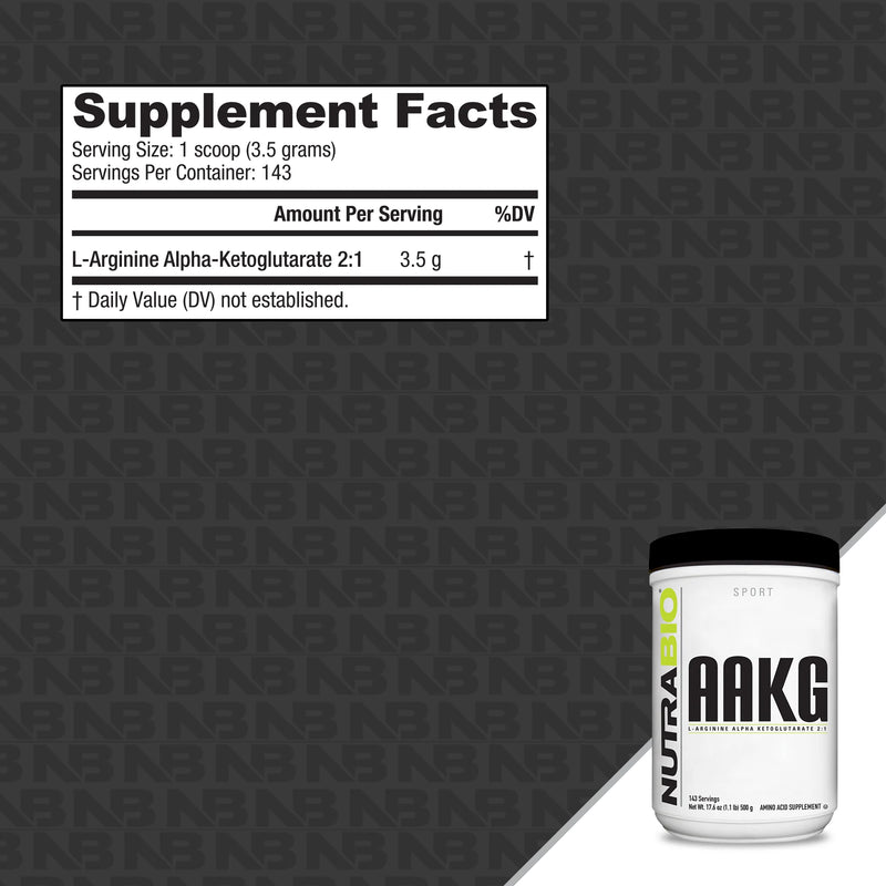 Load image into Gallery viewer, AAKG Powder - 1.1 LB (NutraBio)
