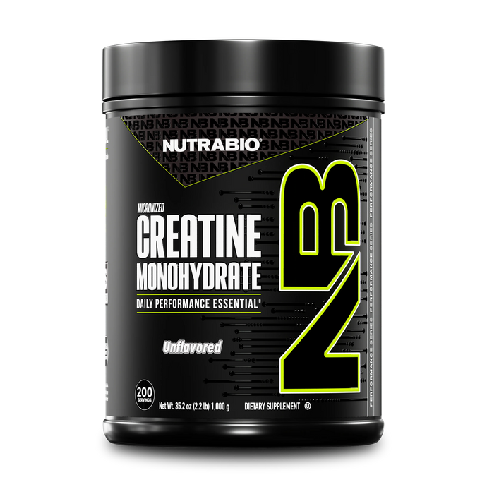 Creatine Monohydrate - 2.2 LB Unflavored (NutraBio)