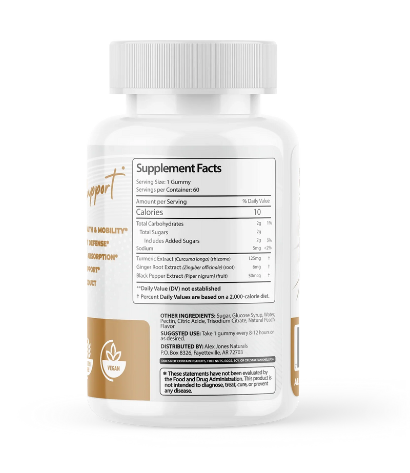 Load image into Gallery viewer, Ultimate Turmeric - 60 Gummies  (Alex Jones Naturals)
