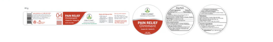 Level 04 Pain Relief Ointment - 7.05 oz (200 grams) - CLINIC