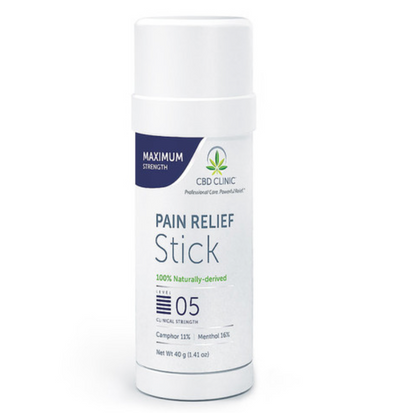 Level 05 Pain Relief Stick Ointment - 1.41 oz (40 grams) - CLINIC