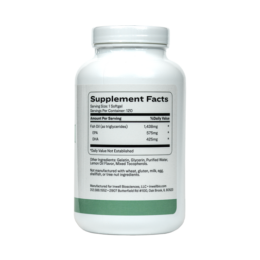 Omega - 120 Softgels (Inwell Biosciences)