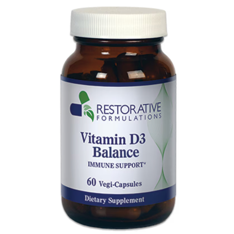 Load image into Gallery viewer, Vitamin D3 Balance - 60 Vegi-Capsules (Restorative Formulations)
