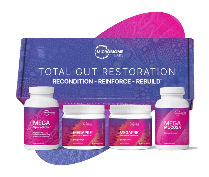 Load image into Gallery viewer, Total Gut Restoration Kit 4 - 30 Day Program (Microbiome Labs)
