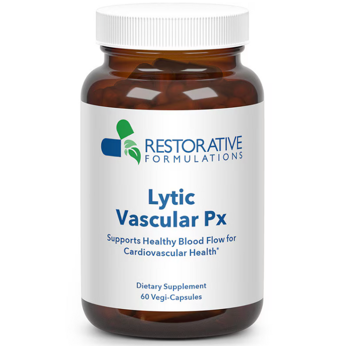 Lytic Vascular Px - 60 Vegi-Capsules (Restorative Formulations)