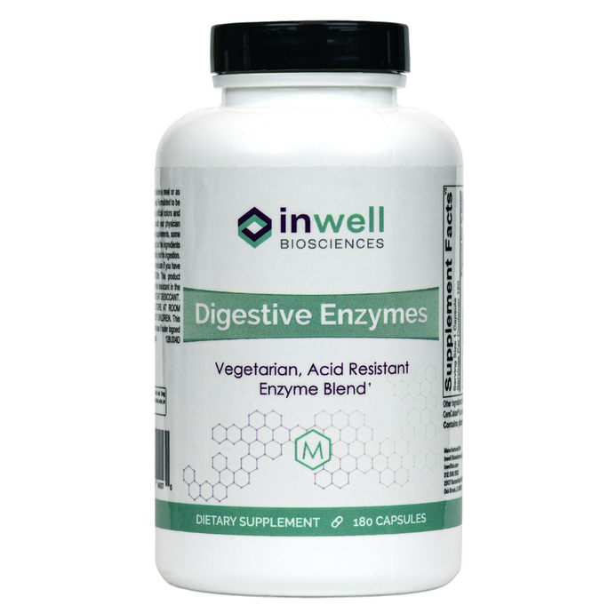 Digestive Enzymes - 90 Capsules (Inwell Biosciences)