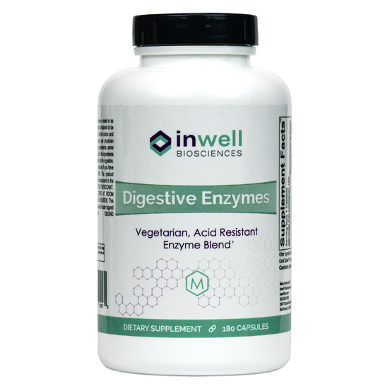 Digestive Enzymes - 90 Capsules (Inwell Biosciences)