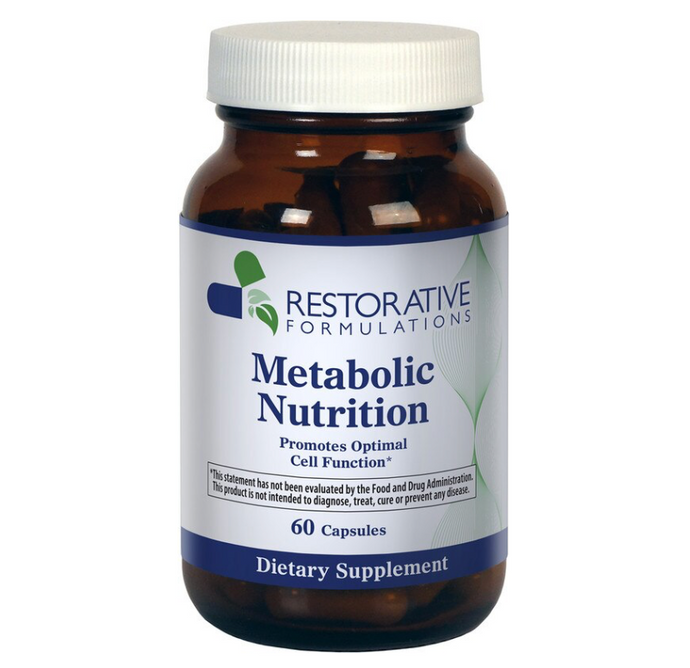 Metabolic Nutrition - 60 Vegi-Caps (Restorative Formulations)