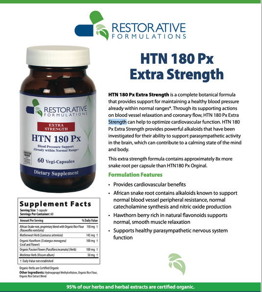 HTN 180 Px - Extra Strength (Restorative Formulations)