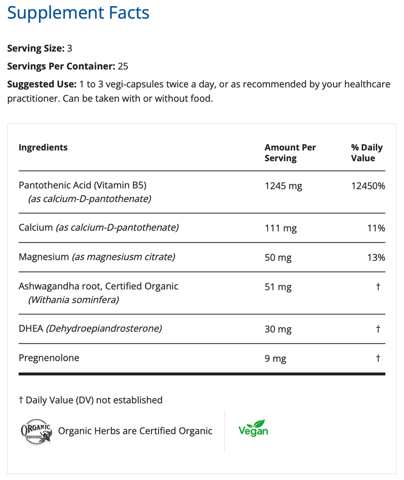 Load image into Gallery viewer, Adrenal Px DHEA - 75 Vegi-Capsules (Restorative Formulations)
