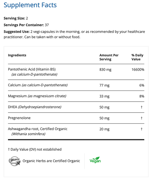 Adrenal Px DHEA-25 - 75 Vegi-Capsules (Restorative Formulations)