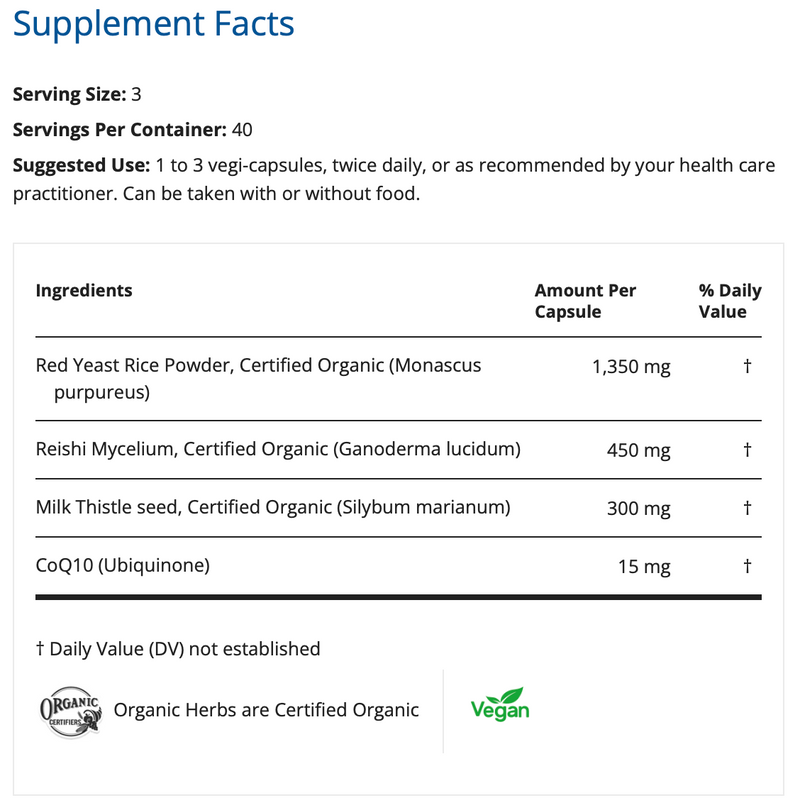 Load image into Gallery viewer, Cholesterol Care - 120 Vegi-Capsules (Restorative Formulations)
