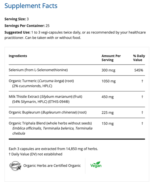 Liver Support Px - 75 Vegi-Capsules (Restorative Formulations)