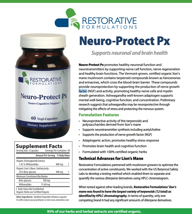 Load image into Gallery viewer, Neuro-Protect Px - 60 Vegi-Capsules (Restorative Formulations)
