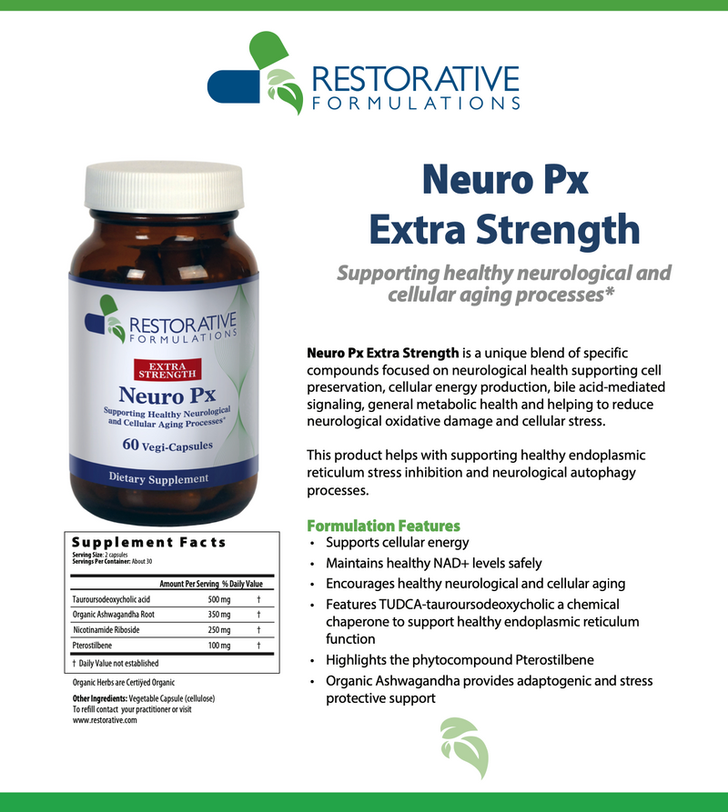 Load image into Gallery viewer, Neuro Px - Extra Strength - 60 Vegi-Capsules (Restorative Formulations)
