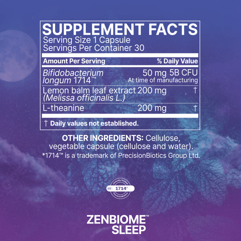 Load image into Gallery viewer, ZenBiome Sleep - 30 Capsules (Microbiome Labs)
