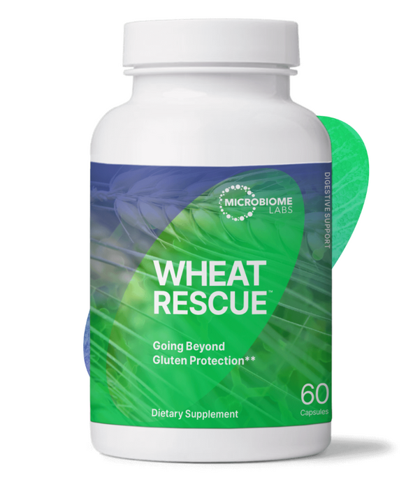 WheatRescue - 60 Capsules (Microbiome Labs)