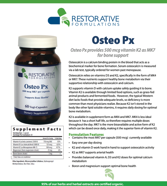 Osteo Px - 60 Vegi-Capsules (Restorative Formulations)