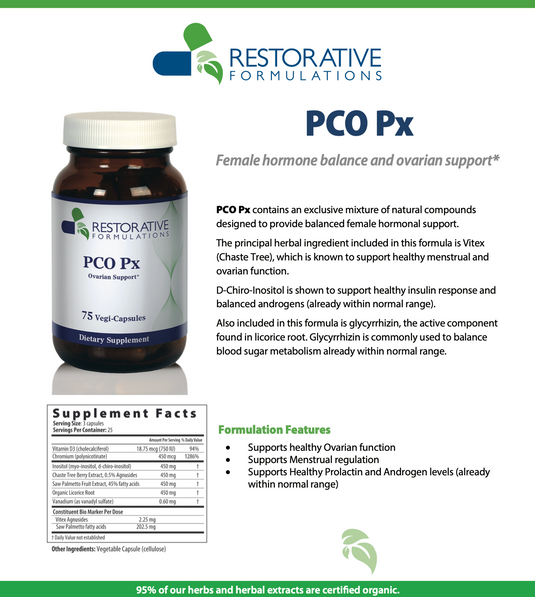 PCO Px - 75 Vegi-Capsules (Restorative Formulations)