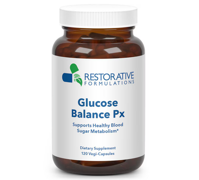 Glucose Balance Px - 120 Vegi-Capsules (Restorative Formulations)