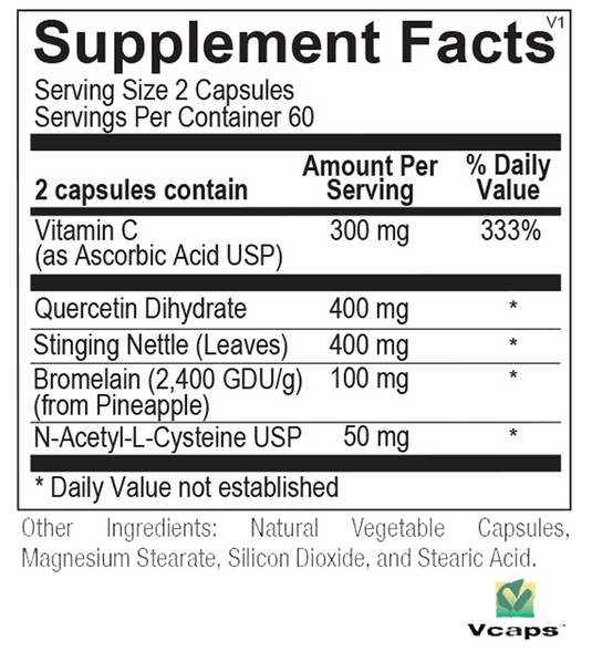 SeasonALL Clear - 120 Capsules (Inwell Biosciences)