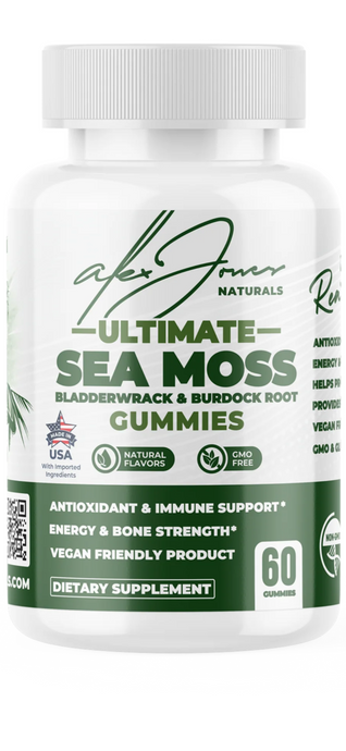 Ultimate Sea Moss - 60 Gummies (Alex Jones Naturals)