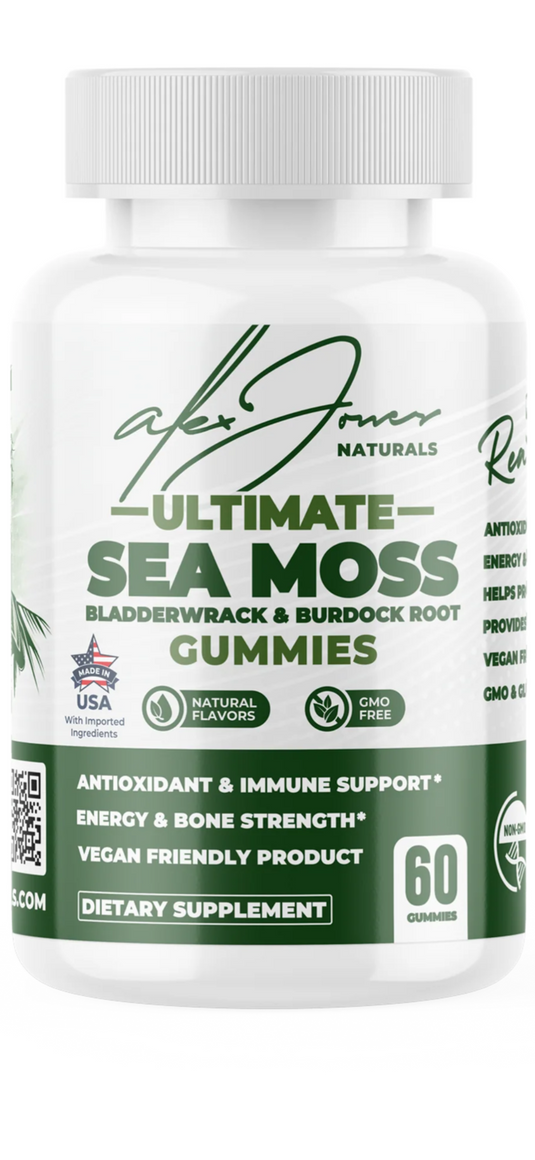 Ultimate Sea Moss - 60 Gummies (Alex Jones Naturals)