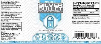 Silver Bullet Colloidal Silver - 2 FL OZ (Info Wars Life)