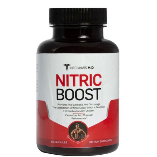 Nitric Boost - 60 Capsules (INFOWARS M.D)