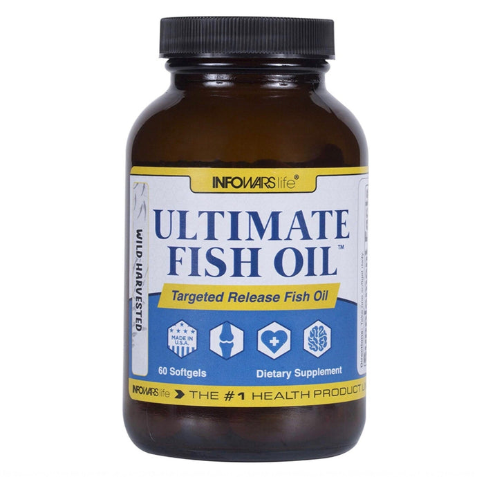 Ultimate Fish Oil - 60 Softgels (Info Wars Life)