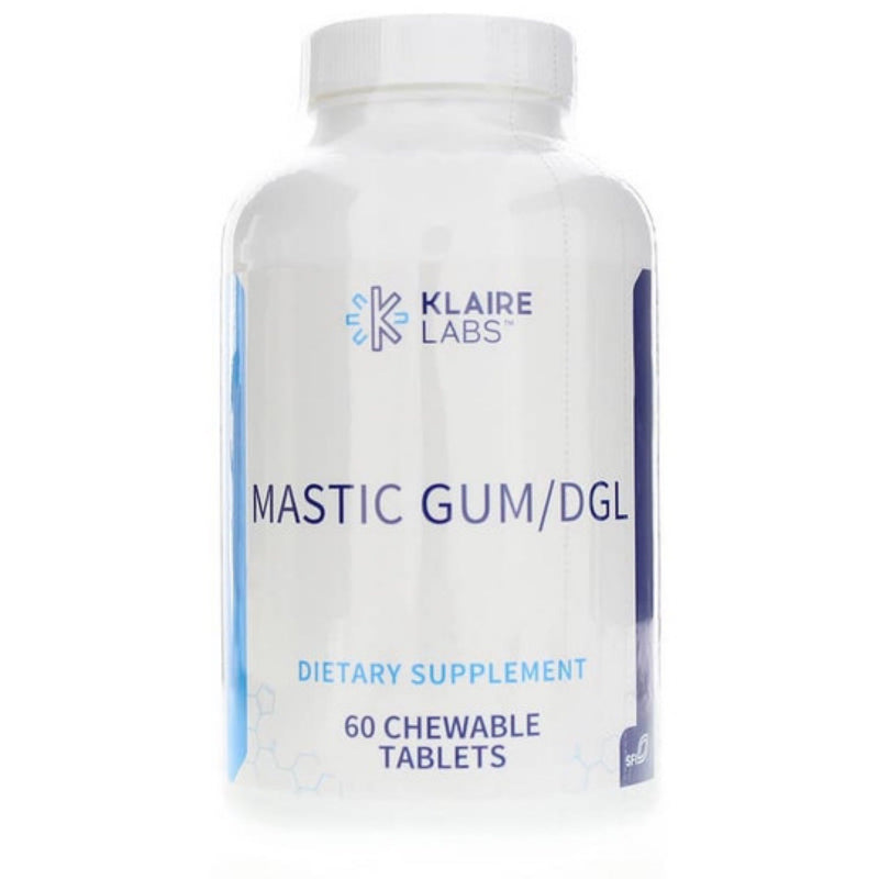 Load image into Gallery viewer, Mastic Gum/ DGL - 60 Chewable Tablets (Klaire Labs)

