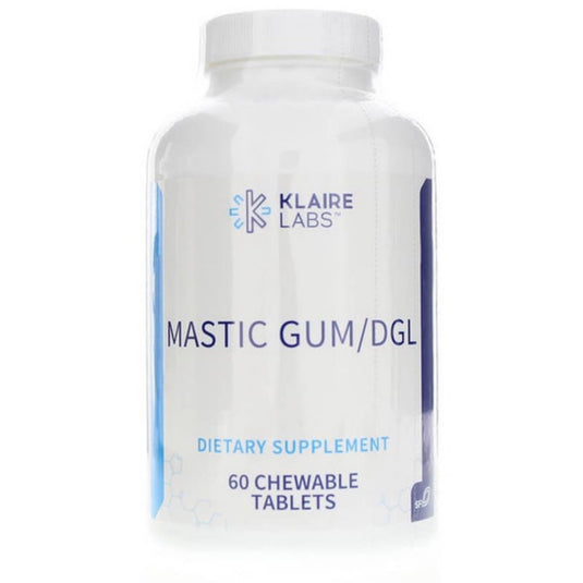 Mastic Gum/ DGL - 60 Chewable Tablets (Klaire Labs)